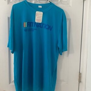 Run for the Wild fit Nation tee. 100 % poly. Choose large or xl NWT